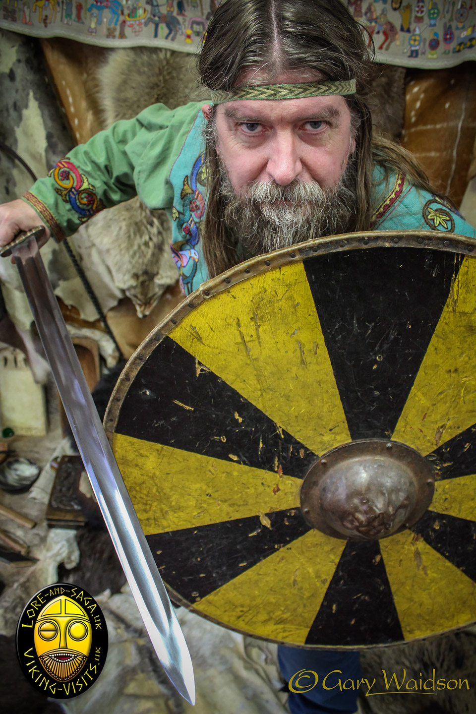 Don't annoy the Viking! - Image copyrighted © Gary Waidson. All rights reserved.