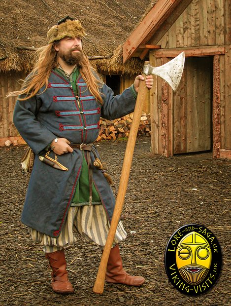 Rus Viking at Danelaw Viking Village. - Image copyrighted © Gary Waidson. All rights reserved.